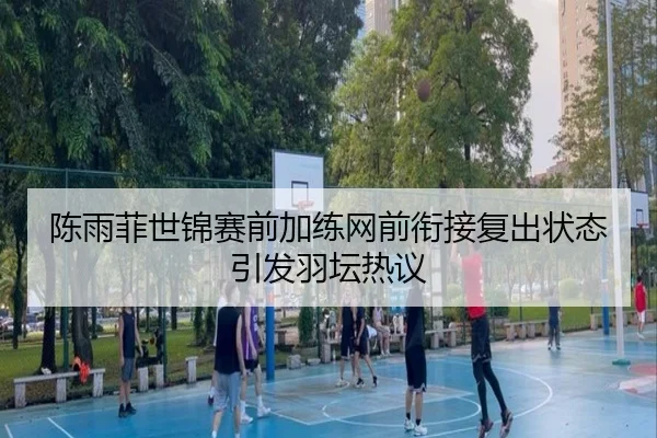 陈雨菲世锦赛前加练网前衔接复出状态引发羽坛热议